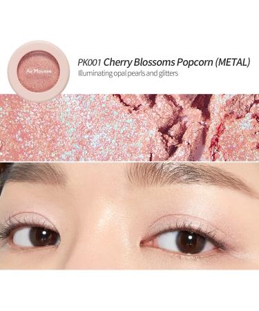 ETUDE Air Mousse Eyes (PK001 Cherry Blossoms Popcorn) | Sparkling Metal Glitter Eyeshadow with Pearl Infusion | K-beauty 21AD - Buy Online on GoSupps.com