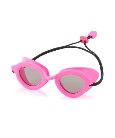 Speedo Unisex-Child Swim Goggles Sunny G Ages 3-8 Hot Pink/Smoke