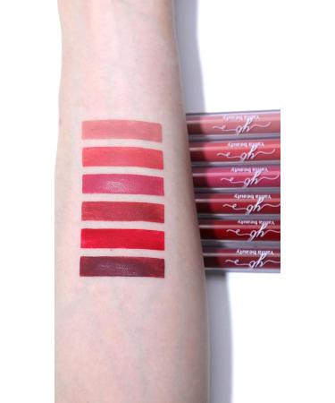 Buy NIKKI VALENTINE 6 PCS Matte Liquid Lipstick Set - International Shipping Available - Buy Online on GoSupps.com