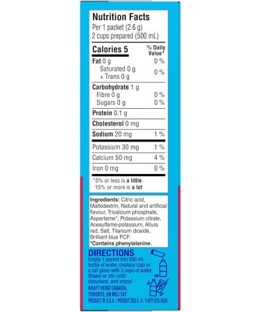 mio Fruit Punch Drink Mix 2.6 g Packets 10 ct Box (Pack of 8) - Buy Online on GoSupps.com