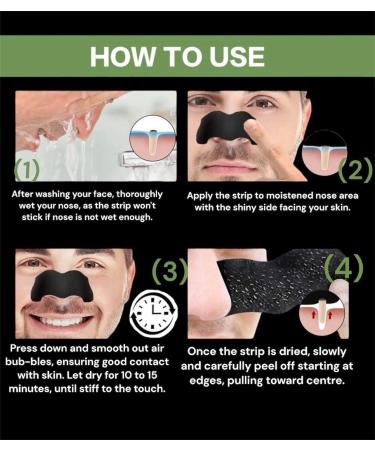 Nose Strips for Blackheads - 15 Pack Pore Strips for Men & Women - Effective Blackhead Removal - Buy Online on GoSupps.com