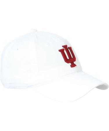Zephyr Men's Adjustable Scholarship Hat - Indiana Hoosiers (One Size, White) - Buy Online on GoSupps.com