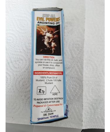  OBBBeaut Stop All Evil Powers Spiritual Anointing Oil 110ml - Buy Online on GoSupps.com