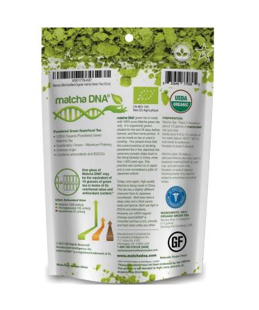 Certified Organic Matcha Green Tea Powder (12 oz) - Culinary Grade, USDA Organic - Buy Online on GoSupps.com