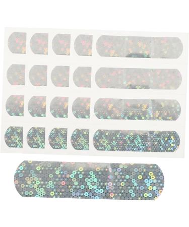 Healeved 60 Pcs Portable Glitter Cartoon Bandages for Kids - Travel-Friendly Adhesive Tape Accessories - Buy Online on GoSupps.com