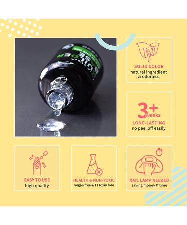 Hema Free Builder in a Bottle Set - 0.5oz Builder Base & No Wipe Gel Top Coat for Nail Extension Gel - UV/LED Soak Off Hard Gel for Nails Repair - Buy Online on GoSupps.com