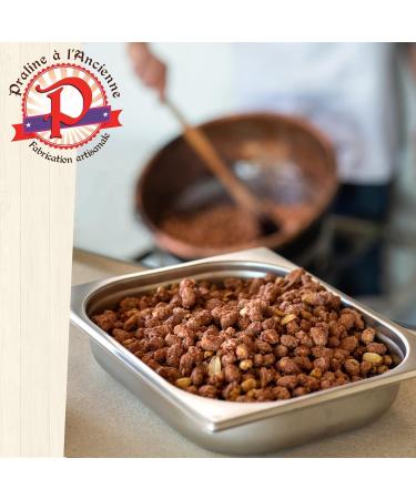 Pralines l'Ancienne - Pralines with Almonds Salt Sweet Chili Pepper 140 g - Real Almond Scrunchies - Caramelized Chilli Pepper - Artisanal Treat - Snack Bag - Made in France - Buy Online on GoSupps.com