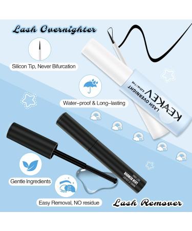 KevKev Lash Tools Kit - Complete Lash Cluster Set with Bond Seal Remover Tweezers & Brush | Perfect for Eyelash Extensions - Buy Online on GoSupps.com
