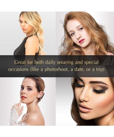 CUCKOO Natural Magnetic Eyelashes Kit - 5 Pairs Dramatic Style - Reusable Full Lashes - Magnetic Eyeliner and False Eyelashes Set - Buy Online on GoSupps.com