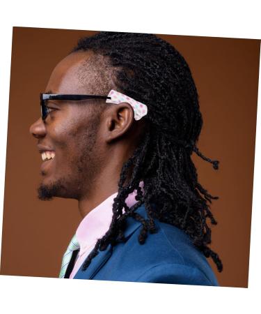 Lurrose 4-Pack Reusable Mask Glasses Ear Pads | Ear Protectors & Cushioning for Masks | Polyester Holder for Comfortable Wear - Buy Online on GoSupps.com