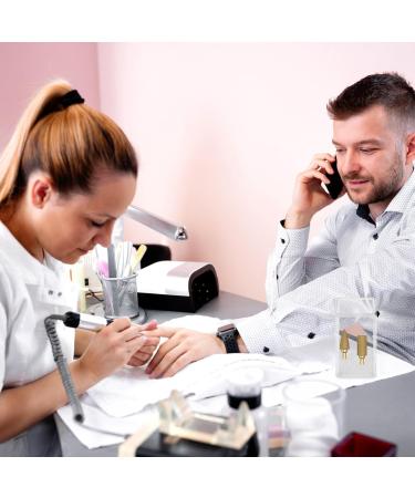 Ipetboom Box of 3 Storage Grinding Head Nail Cutter Attachment Storage Nail Cutter Accessories Organiser Tool Drilling Nail Polish Sanding Disc Holder White - Buy Online on GoSupps.com