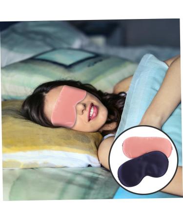 FRCOLOR 2pcs Silk Eye Mask - Double Sided Travel Sleep Stickers for Ultimate Comfort | International Shipping Available - Buy Online on GoSupps.com