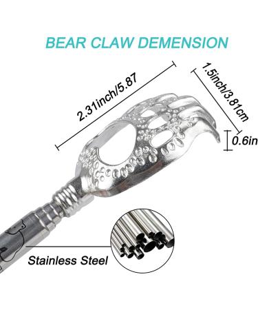 Buy Wovte Telescopic Back Scratcher with Bear Claw | Adjustable & Durable | International Shipping - Buy Online on GoSupps.com