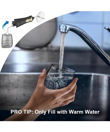 Brighworld Ear Wax Removal Kit - Professional & Safe Ear Cleaning Tool Set with 3 Pressure Settings and DIY Irrigating Mode - IPX6 Waterproof Black - Buy Online on GoSupps.com