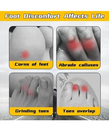 Silicone Toe Protectors for Women - 30 Pcs Gel Toe Caps for Corns, Blisters, Ingrown Toenails - Buy Online on GoSupps.com