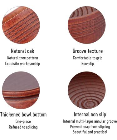 Stylish Wooden Shaving Bowl | Ideal for Salons & Home | Perfect for Soft Beard Care - Buy Online on GoSupps.com