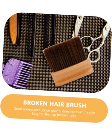 DOITOOL Neck Brush Hairdressing Neck Duster Neck Duster Bristles Neck Hair Duster Barber Duster Haircut Bristles Broken Hair Removal Brush Beech Tool Soft Fur 12X11X2CM As Shown - Buy Online on GoSupps.com