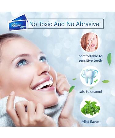Enixwh Tooth Whitening Strips - 28 Safe Whitening Strips for Effective Teeth Bleaching at Home | Brighten Your Smile Naturally - Buy Online on GoSupps.com