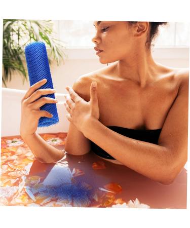 Buy Hemoton 4 Pcs Long Bath Towel & Silicone Body Scrubber for Men | Body Care Spa Essentials | International Shipping Available - Buy Online on GoSupps.com