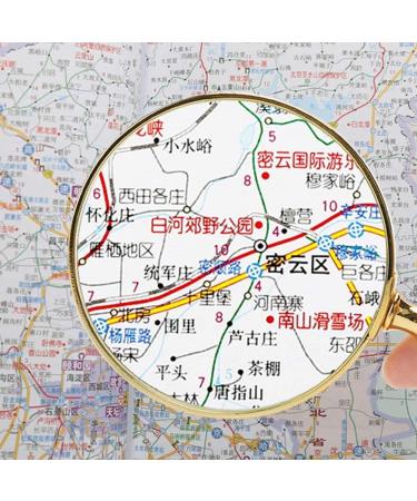 HD 10 Times Magnifying Glass Imitation Jade Handheld Old Man Reading Reading Newspaper Made in China - Buy Online on GoSupps.com