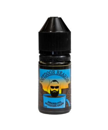 1 oz Beard Oil | Infused Beard Oil to Support Beard Softness & Beard Growth | Naturally Scented Oil for Beard Care | Daily Use Beard Oil (Morning Brew)