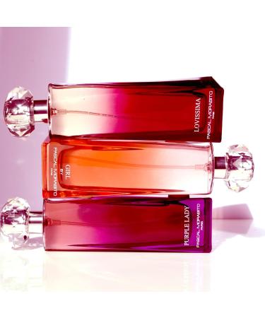 Louvissima - 3.4 Oz Eau De Parfum - Fragrance Mist For Women - Aromatic Fruity Scent - Perfume Spray With Strawberry Litchi Rose Vanilla Accords - Buy Online on GoSupps.com