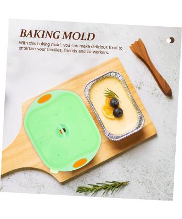 OUNONA 5pcs Baking Tools Mold for Baby Food Silicone Baby Food Molds Professional Silicone Mold DIY for Food Baby Food Silicone Mold Silicone Molds Milk Silica Gel Jelly Infant Products 15X12X3cmx5pcs Greenx5pcs - Buy Online on GoSupps.com