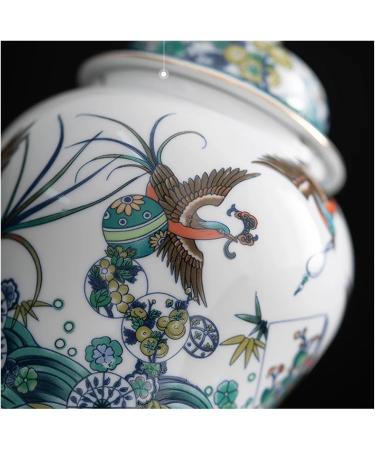 Flower and Bird Ceramic Storage Cans Sealed Tea Cans Exquisite General Cans (Color : M) - Buy Online on GoSupps.com