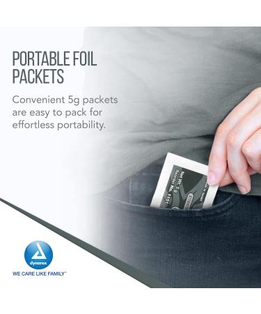 Dynarex Vitamin A&D Ointment (Lanolin-Free) - 144 Packets/Box - 5g - Minor Cuts, Burns, Diaper Rash, Dry Skin - Buy Online on GoSupps.com