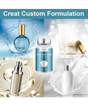 1 LB Salicylic Acid Powder - Pure Cosmetic Grade BHA Exfoliant for DIY Cleanser Toner Shampoo & Body Wash - Buy Online on GoSupps.com