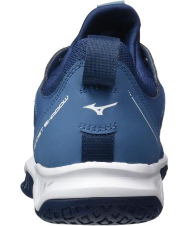 Mizuno Women's Ghost Shadow Multisport Indoor Shoes - Dark Denim & White - Size 36.5 EU - International Shipping Available - Buy Online on GoSupps.com