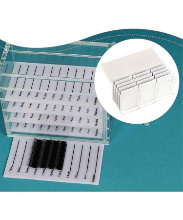 Bo te de rangement en acrylique pour cils support pour extensions de cils pour salons de beaut compacte 15 couches robuste fournitures de Clair - Buy Online on GoSupps.com