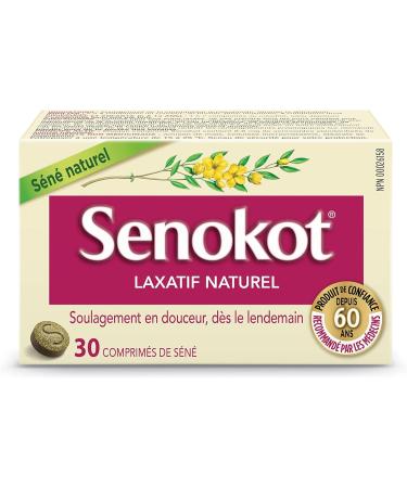 Senokot Natural Laxative 30 Count - Gentle and Effective Constipation Relief - Buy Online on GoSupps.com