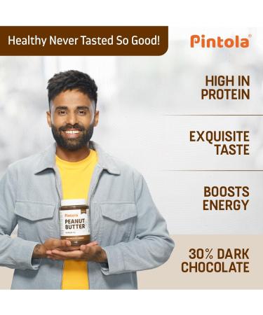 Pintola Choco Peanut Butter (Crunchy) 2.5kg - Buy Online on GoSupps.com