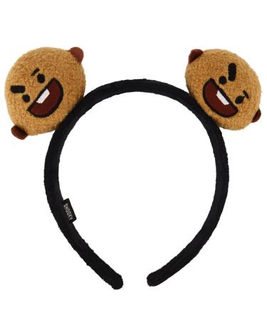 Concept One womens BT21 LINE FRIENDS 3D Plush Embroidered Headband, SHOOKY, One Size US