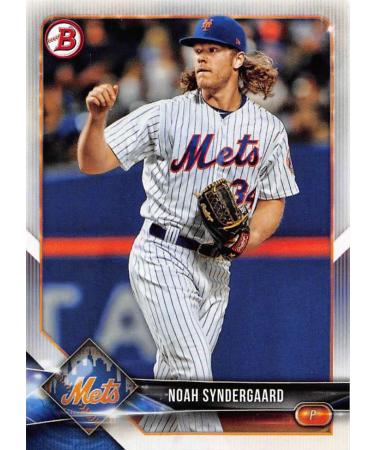 2018 Bowman #21 Noah Syndergaard New York Mets Baseball Card