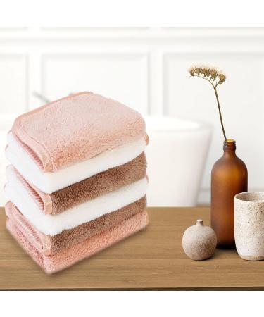 Phogary Microfiber Makeup Towels - Washable Facial Cleaning Cloths (6 Pack 20x20cm Brown) - Gentle Makeup Remover - Buy Online on GoSupps.com