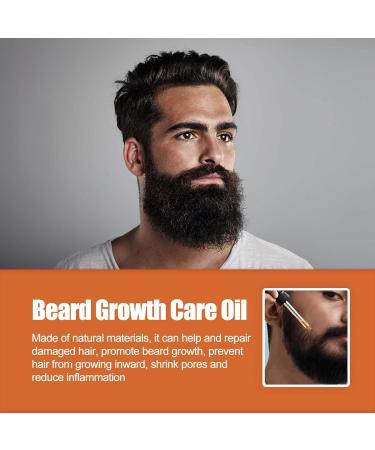 Botiniv Men's Beard Oil - Jojoba Oil Formula for Beard Growth & Care | Softens & Strengthens Facial Hair - 1.05 fl oz - Buy Online on GoSupps.com