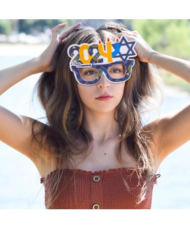 Exceart 2st Chanukka Photo Props - Funny Chanukka Glasses & Party Decorations for Memorable Celebrations - Buy Online on GoSupps.com