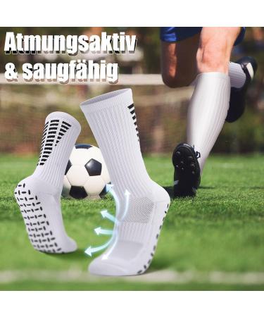 Buy Utensilsto Anti-Slip Grip Socks for Men & Women | Football & Sports Socks (Size 38-46) - Buy Online on GoSupps.com