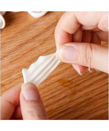 100 Pcs Disposable Fingertips Protector Gloves - Rubber Non-Slip Finger Cover Cots - Yellow - Perfect for Crafting & DIY Projects - Buy Online on GoSupps.com