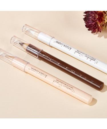 Eye Brow Pencil Set Eyeliner Pencil Long-Lasting Brow Tint Silkworm Set | Concealing Eye Makeup Accessories for Dating Outgoing Travel Vacation Shopping Hondony 3# - Buy Online on GoSupps.com