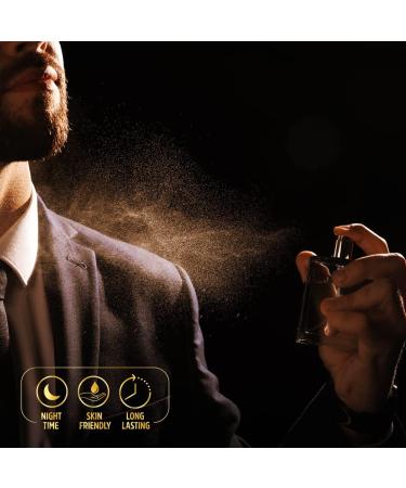 Long Lasting Eau De Parfum Cologne For Men - Preferred Men's Fragrances Of Wood Cardamom Woody Amber Caramel - EDP Spray - 1.69 Oz - Buy Online on GoSupps.com