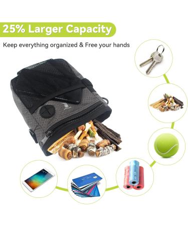 Avotik Dog Treat Pouch - Pet Training Bag with Water Bottle Holder & Poop Waste Bags Dispenser - Buy Online on GoSupps.com