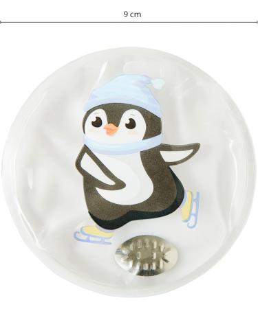 Nordstern Pocket Warmer - Reusable Handwarmer Penguin 4 Pack | Heat Pillows for Kids & Adults (9x9 cm) - International Shipping Available - Buy Online on GoSupps.com