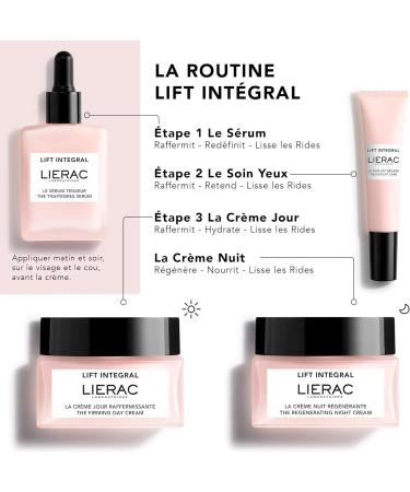 Lierac - Lift Integral - Le S rum Tenseur 30ml - Soin Visage - Raffermit - Red finit - Lisse les rides - 99% d ingr dients d origine naturelle - Tous types de peaux m me sensibles - Buy Online on GoSupps.com