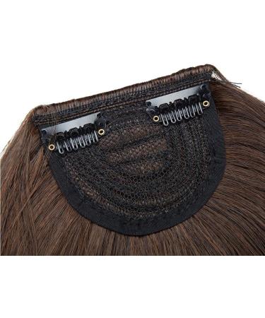 Shop Sego Pony Hair Clip-In Bangs Extensions - Natural Black & Light Brown Fringe | Premium One Piece Hair Extensions for Effortless Style - Buy Online on GoSupps.com