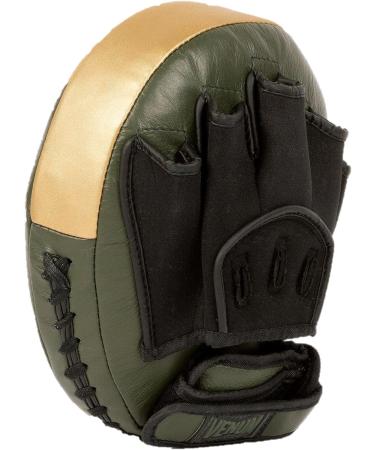 Venum Pro Boxing Big Punch Mitts (Pair) - Khaki/Gold | High Quality Training Gear - Buy Online on GoSupps.com
