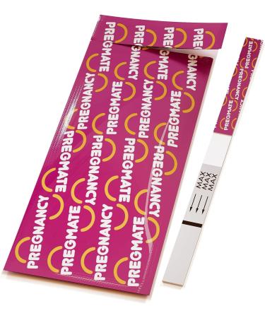Pregmate 10 Pregnancy Test Strips (10 Count) - Accurate & Reliable Home Pregnancy Testing - Buy Online on GoSupps.com