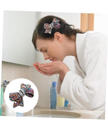 GALPADA Hairpin Hair Clips Hair Accessories Bowknot Hair Clip Ponytail Hair Clip Vintage Hair Rhinestone Hair Clip Mothers Day Hair Clip Women's Rhinestones Bow Tie Headgear Clip - Buy Online on GoSupps.com